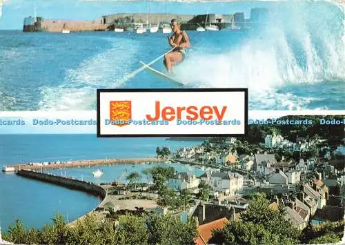 D234374 Jersey St Aubin Jarrold and Sons Ltd Cotman Color Series Multi View
