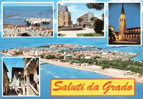 D238945 Saluti da Grado Multi View