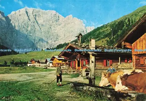 D238949 Almotiv Engalm am Großen Ahornboden Karwendel Tirol Risch Lau