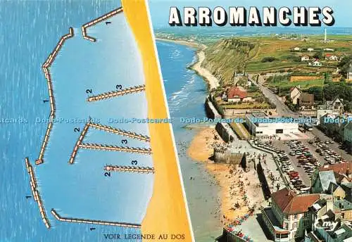 D236640 Arromanches Port Winston Le Goubey Leconte
