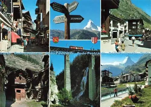 D234387 Suisse Zermatt Photoglob AG Multi View