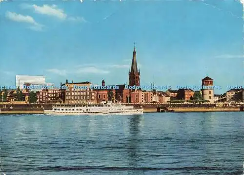 D238960 Düsseldorf Rheinansicht Walter Bales
