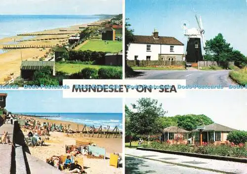 D229756 Mundesley on Sea Beach and Sea Front Paton Mill J Salmon Ltd Multi View