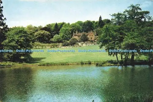 D236654 Kent Chartwell Westerham Das Haus gegenüber dem See J Arthur Dixon