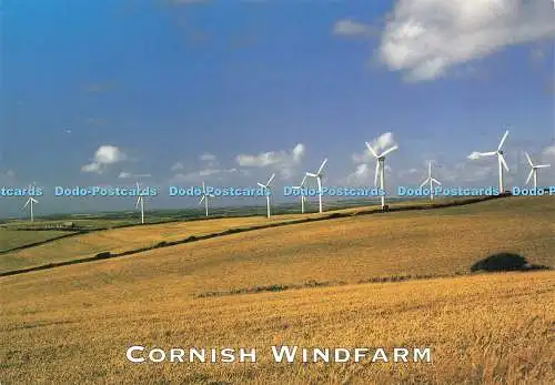 D233085 Cornish Windfarm Cornwall John Hinde Ltd Twinkle Fitzgerald