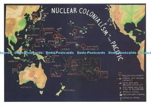 D233091 Atomkolonialismus im Pazifik Leeds Postkarten Melanie Earle