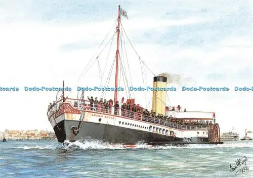 D236677 P S Steinadler Leander Southend Pier Museum Passagierschiff Serie Nr 3