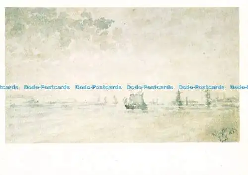 D234423 Leningrad Die Eremitage England Meereslandschaft mit Segelbooten Aurora Art P