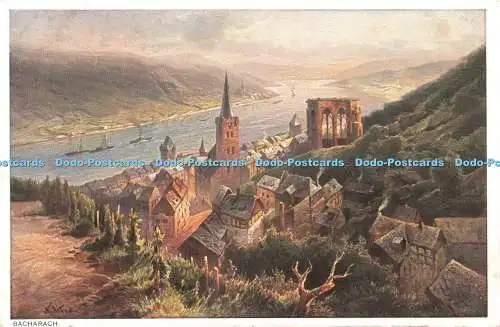 D229787 Bacharach Num geht die Fahrt nach Bacharach Hoursch und Bechstedt Nr 117