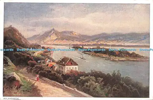 D229788 Rolandseck Kein Geringerer als Alexander von Humboldt Hut die Landschaft