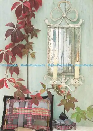 D236690 Kerzen Kissen Country Living Magazin Kapitel und Vers Spiegelbild
