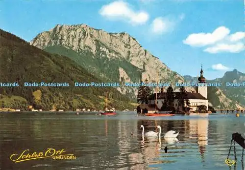 D239006 Malerisches Salzkammergut Schloss Ort Mit Traunstein Alfred Grundler Cos