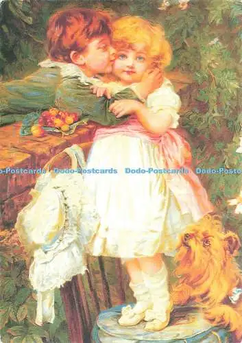 D236693 Over the Garden Wall Bridgeman Art Library Woman s Weekly Frederick Morg