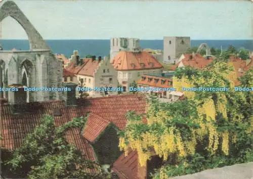 D229793 Visby Utsikt fran Klinten Ensamratt AB Grafisk Konst Stockholm