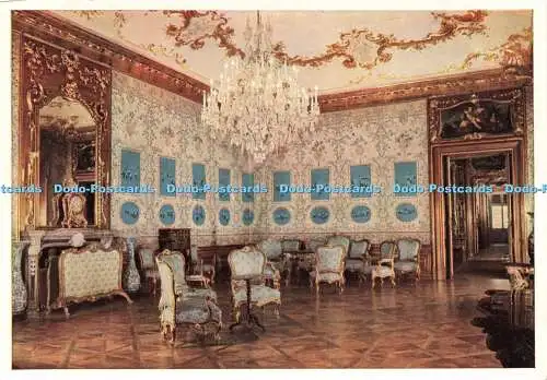 D239008 Wien Schloss Schönbrunn blau Salon Wolfrum