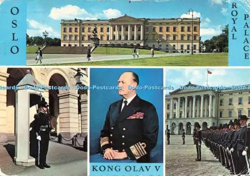 D234439 Oslo Royal Palace Kong Olav V Mittet Multi View 1979