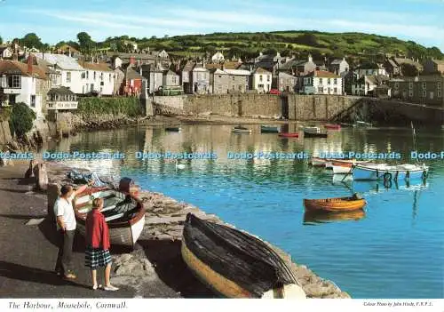 D233133 Cornwall Mousehole The Harbour John Hinde Ltd