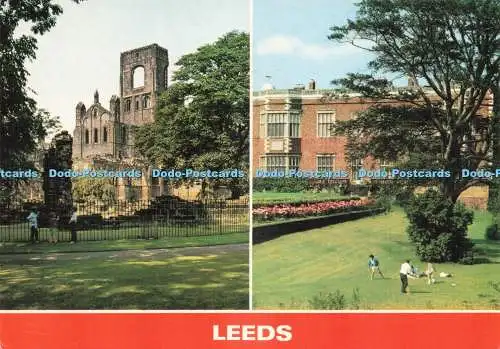 D234454 Leeds Kirkstall Abbey Temple Newsam House E T W Dennis and Sons Ltd Mult