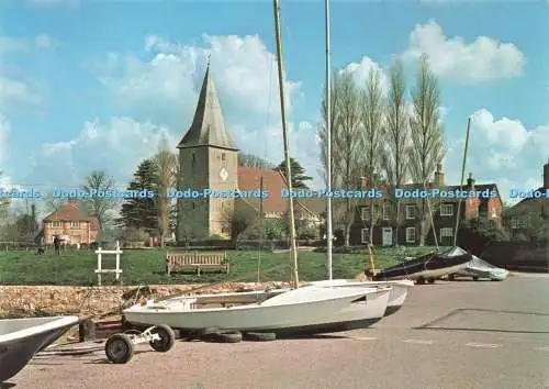 D234455 Bosham The Church and Quay Meadow Judges of Hastings C 4599 X