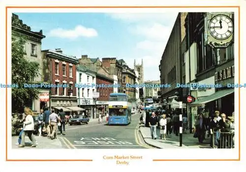 D233140 Derby Corn Market Street E T W Dennis and Sons Ltd Photocolour