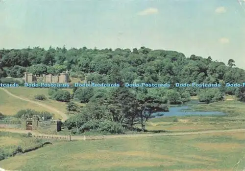 D234459 Caerhays Castle Neben dem See D E M Thomas 1971
