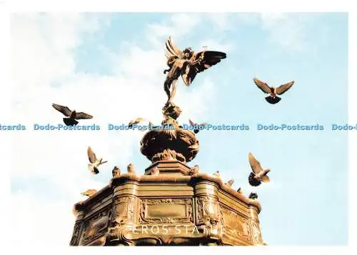 D229827 Eros Statue London A Z Postkarten