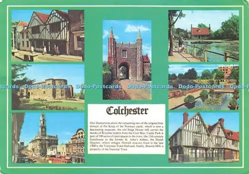 D239042 Colchester Bourne Mill Dennis Brothers Colourmaster Postkarten Mehrfachansicht