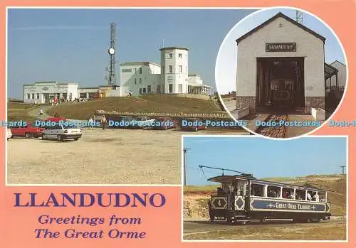 D233161 Llandudno Grüße aus dem Great Orme The Summit Complex E T W Dennis