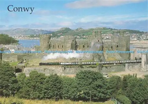 D233162 Conwy Gwynedd Taw Valley vorbei an der Burg Richter von Hastings C 15640 K