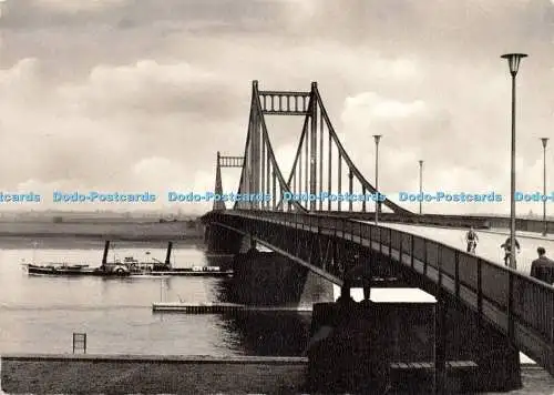 D239050 Krefeld Uerdingen Rheinbrücke