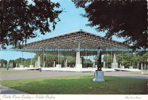 D236742 Charles Towne Landing Ausstellung Pavillon Charleston Postkarte Dexter Pr
