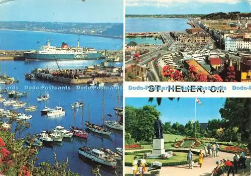 D234487 St Helier C I Jersey John Hinde Ltd Multi View 1977
