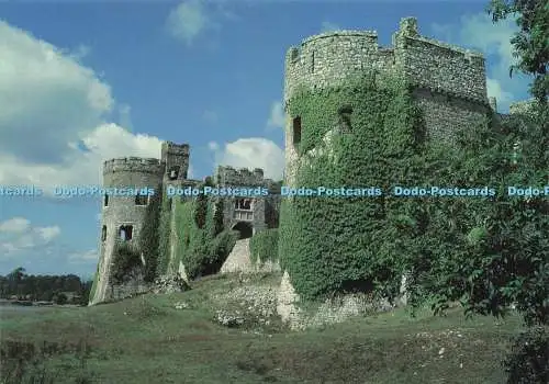 D233188 Carew Castle Die südöstlichen und südwestlichen Türme Teil der 13 t