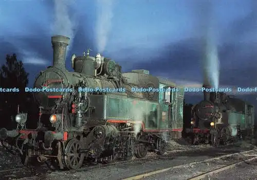 D236768 Eisenbahnen 17 Baureihe 2 6 2 T s ungarischer Herkunft Zwei Mitglieder der Forme