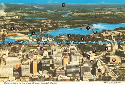 D234509 Kanadas Hauptstadt-Besucherführer für die Innenstadt von Ottawa Alex Wilson National N