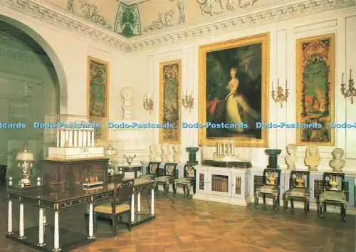 D234512 Pawlowsk Das Palastmuseum Die Bibliothek in der nördlichen Suite Andrei Voro