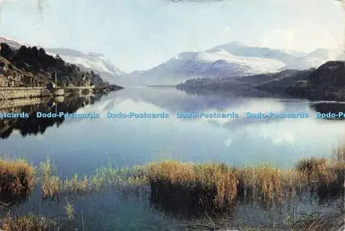 D236775 Caernarvonshire Snowdon von Llyn Padarn J Arthur Dixon