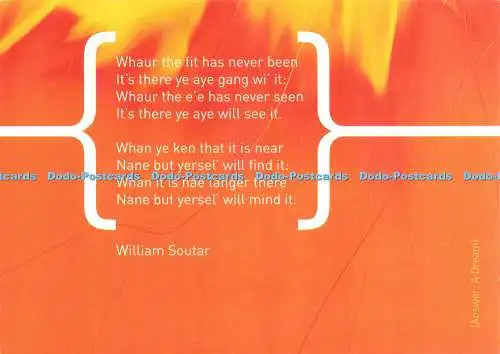 D239092 National Poetry Day In Scotland No 8 of 8 From Collected Poems Of Willia