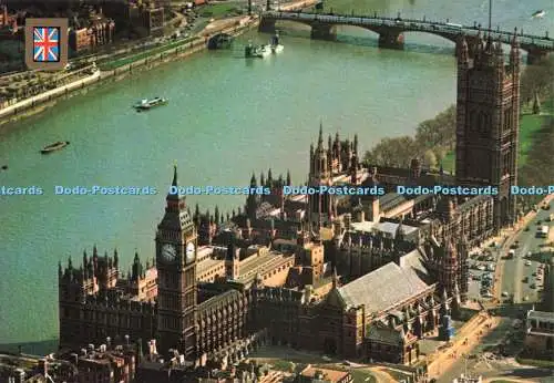 D236786 London Houses of Parliament Fisa Aerofilms
