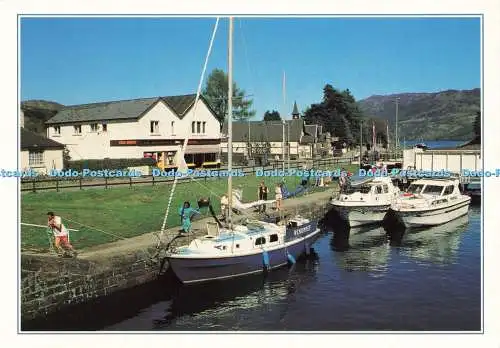 D229885 Inverness Shire Fort Augustus and the Caledonian Canal John Hinde Ltd An