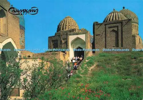D229894 Samarkand Shahi Zinda Komplex von Gedenkstätten und religiösen Gebäuden XIV XV