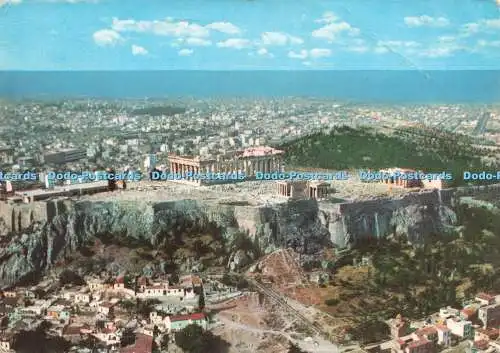 D233229 Athen Panoramablick auf die Akropolis 1966