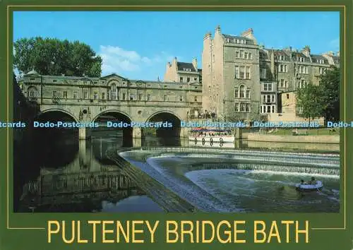 D229902 Bath Pulteney Bridge and River Avon Unichrome of Bath