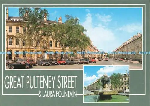 D229904 Great Pulteney Street and Laura Fountain Unichrome of Bath Multi View