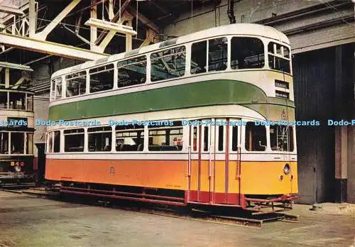 D239142 Glasgow Corporation Straßenbahn Nr. 1392 J Arthur Dixon