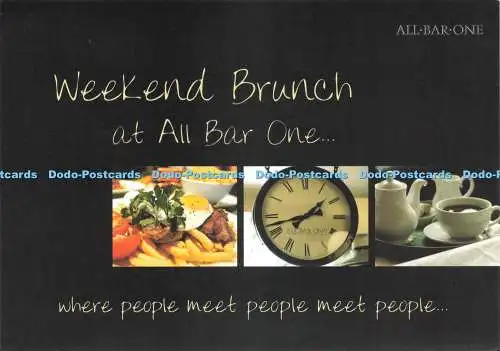 D234575 Wochenendbrunch in der All Bar ein Wochenend-Filialmenü