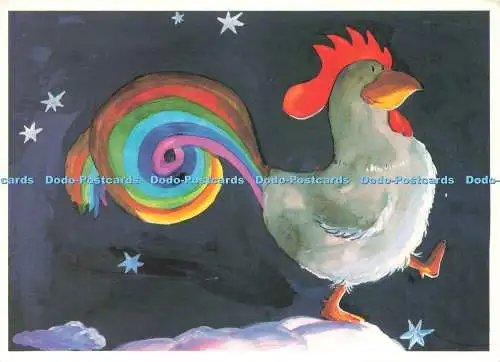 D229935 Rainbow Rooster J M Dent and Sons Ltd Middelhauve Helme Heine 1984
