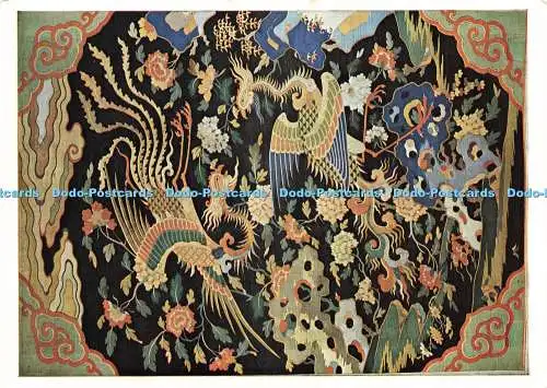 D229936 Victoria and Albert Museum Wandteppich hängend ein Paar Phönixe darunter