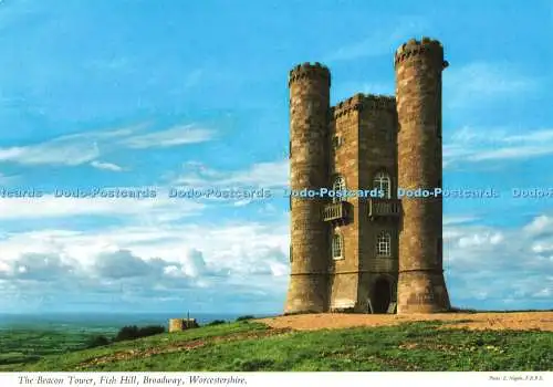 D236861 Worcestershire The Beacon Tower Fish Hill Broadway John Hinde E Nagele