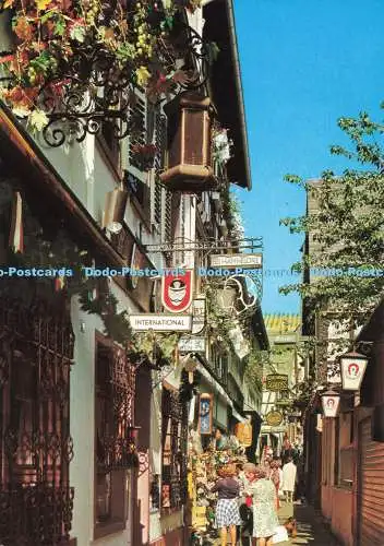 D239188 Rüdesheim Am Rhein Drosselgasse Johann Hinkel